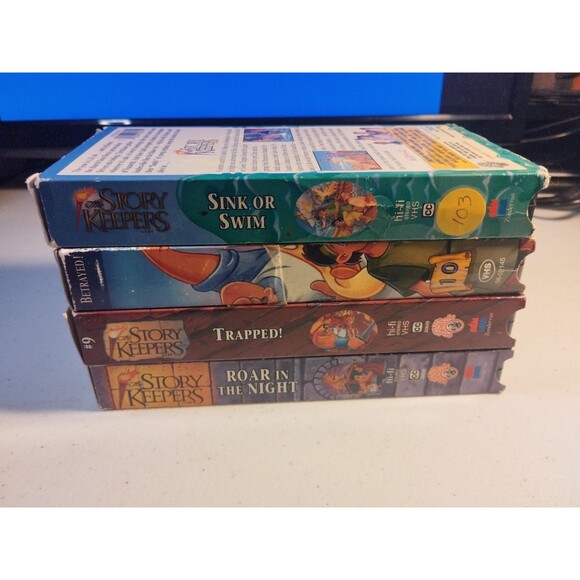 The Story Keepers VHS Lot Of 4 - Christian - Focus on the Family - Picture 5 of 6